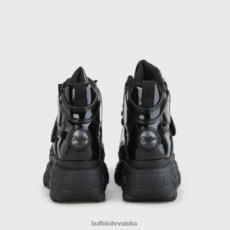 noir Buffalo klasični visoki cuir |tenisice TDD6T911